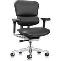 Eurotech Ergohuman LE10ERGLO-GEN2 Leather Mid Back Office Chair - front angle