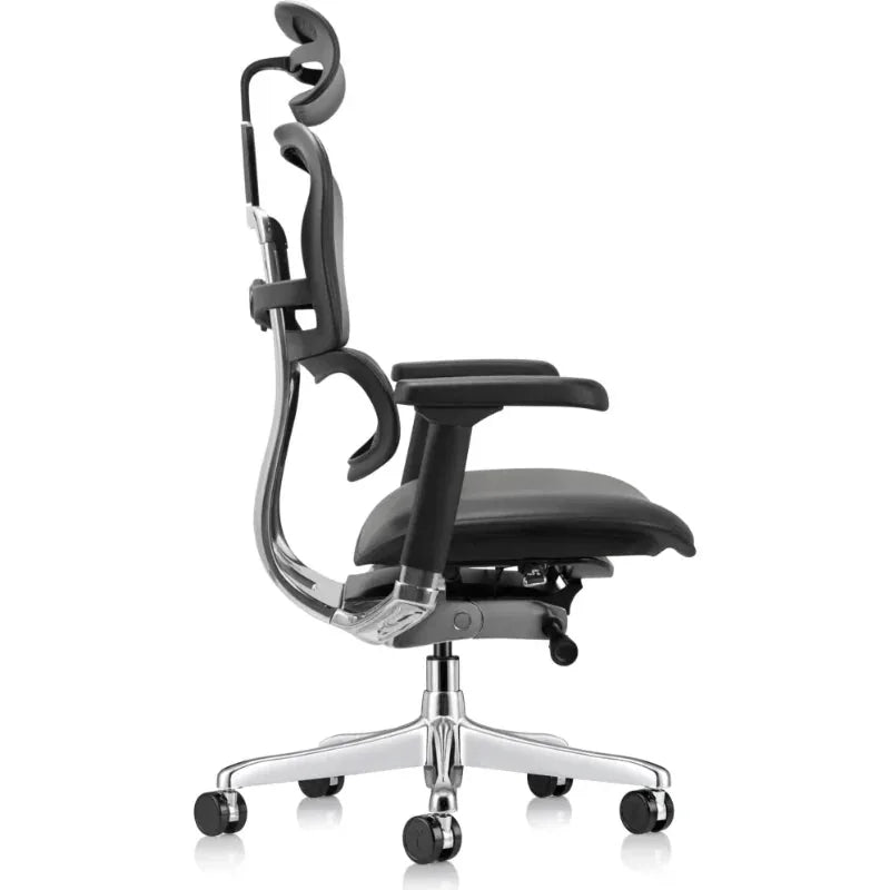 Eurotech Ergohuman LE9ERG-GEN2 Leather Office Chair with Headrest - left side