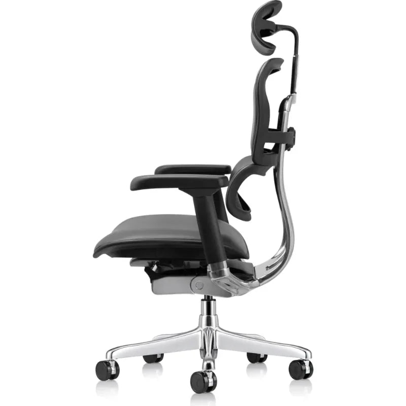 Eurotech Ergohuman LE9ERG-GEN2 Leather Office Chair with Headrest - right side