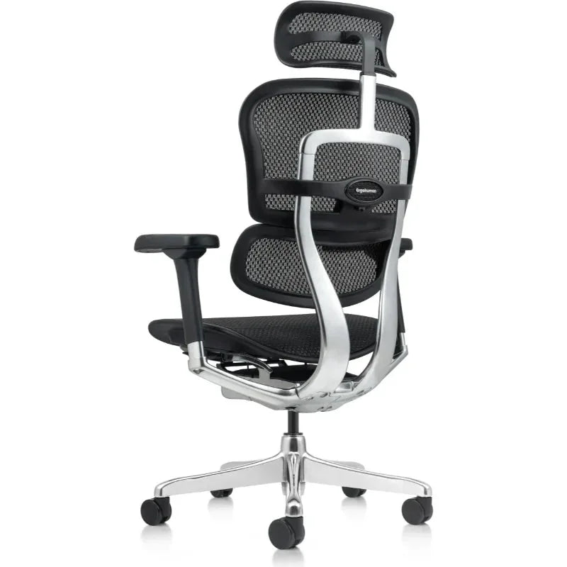 Eurotech Ergohuman ME7ERG-GEN2 All Mesh High Back Office Chair - rear angle