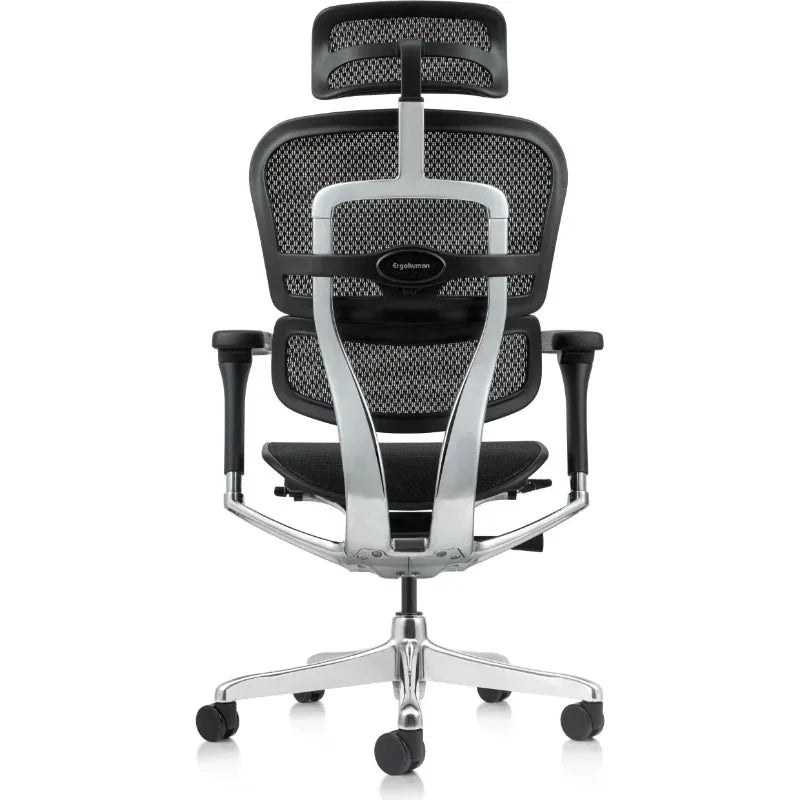 Eurotech Ergohuman ME7ERG-GEN2 All Mesh High Back Office Chair - rear