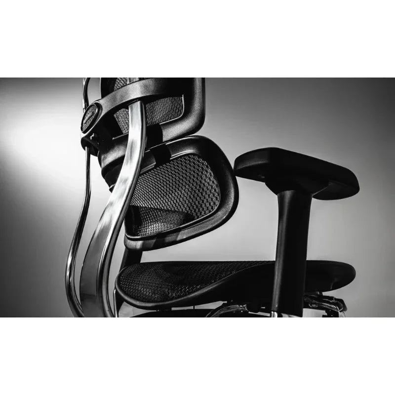 Eurotech Ergohuman ME7ERG-GEN2 All Mesh High Back Office Chair - seat controls detail