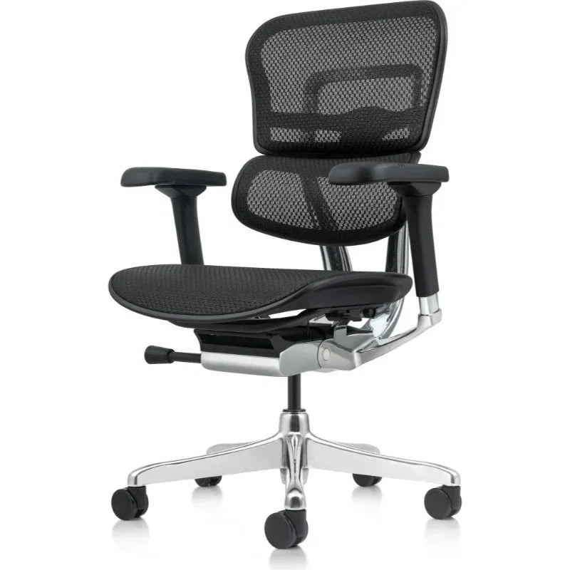 Eurotech Ergohuman ME8ERGLO-GEN2 All Mesh Mid Back Office Chair - front angle