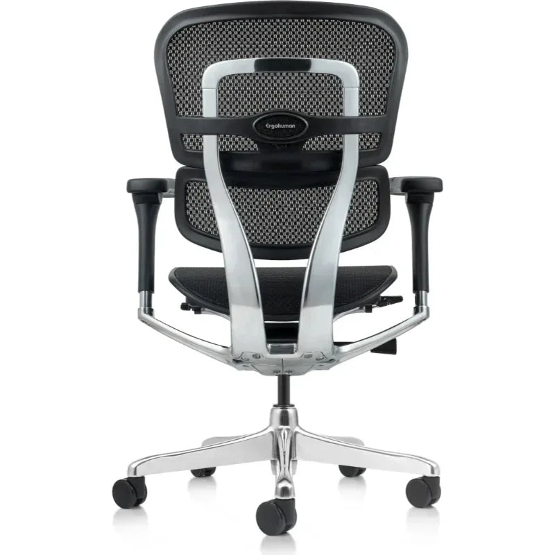 Eurotech Ergohuman ME8ERGLO-GEN2 All Mesh Mid Back Office Chair - rear angle